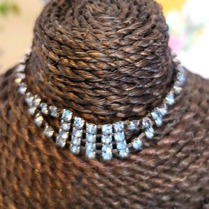 Vintage necklace, bracelet and earring set.